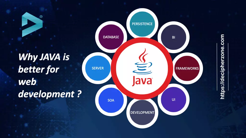 Why java is better for web development? 