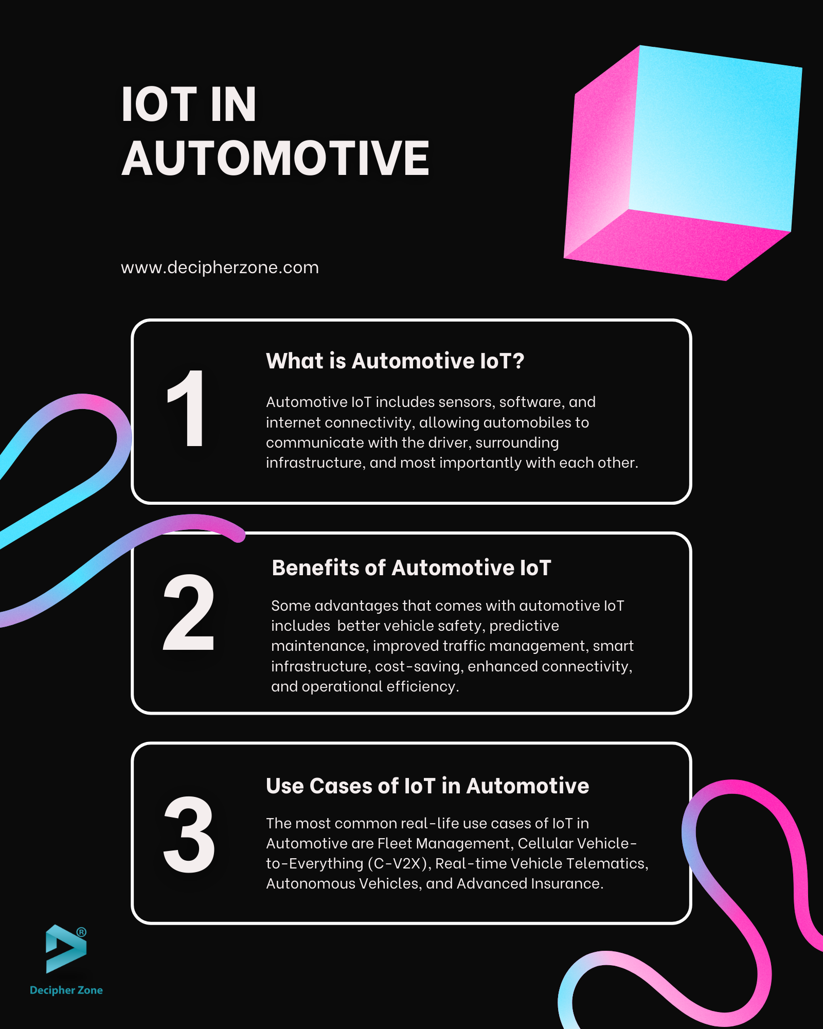 IoT in Automotive: Use Cases, Benefits