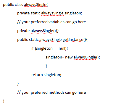 Singleton Design Pattern