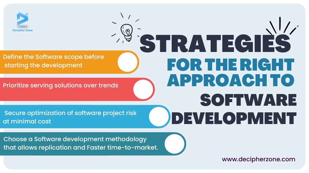 Strategies for the Right Approach to Software Development